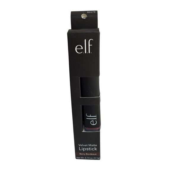 ELF Velvet Matte Lipstick Berry Bordeaux New In Package NIP - Picture 2 of 5